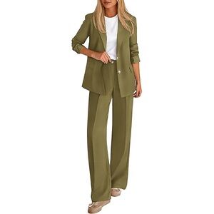 Vici Olive Green Women's Suit Set